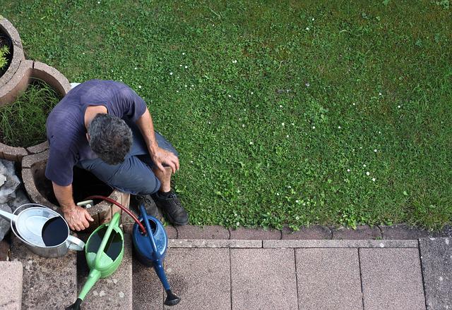 The turfing method is especially good for heavy clay soils