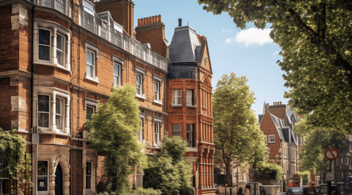 How to Choose the Perfect Flat in London: What to Look Out For? colorful street view